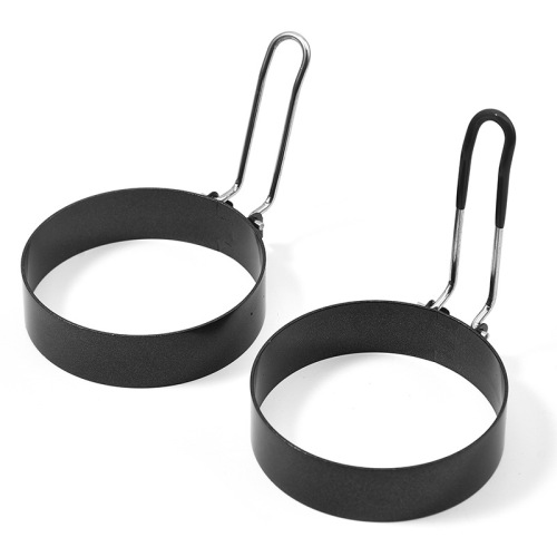 Stainless steel 430 egg pan for frying eggs, household kitchen baking tools, egg frying pan, non-stick frying egg ring