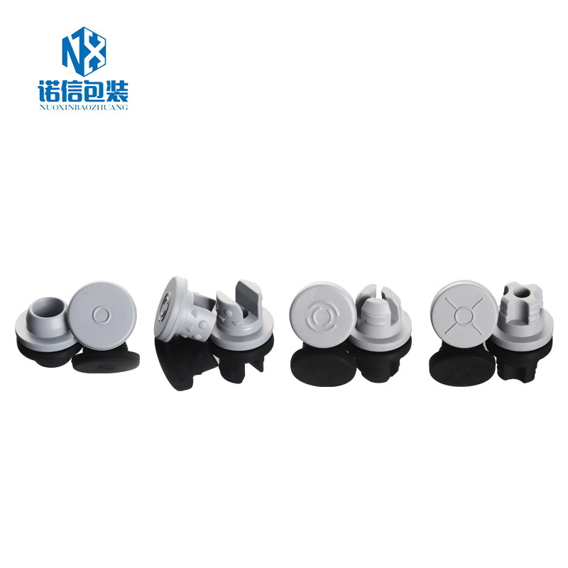 20MM丁基胶塞 硅胶塞 瓶盖 平口胶塞 冻干胶塞  覆膜胶塞