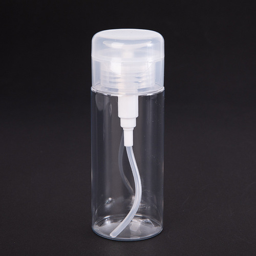 Wholesale Makeup Remover Bottle Empty Bottle Alcohol Nail Polish Remover Pump Bottle Toner Moisturizer Nail Cleanser Travel 
