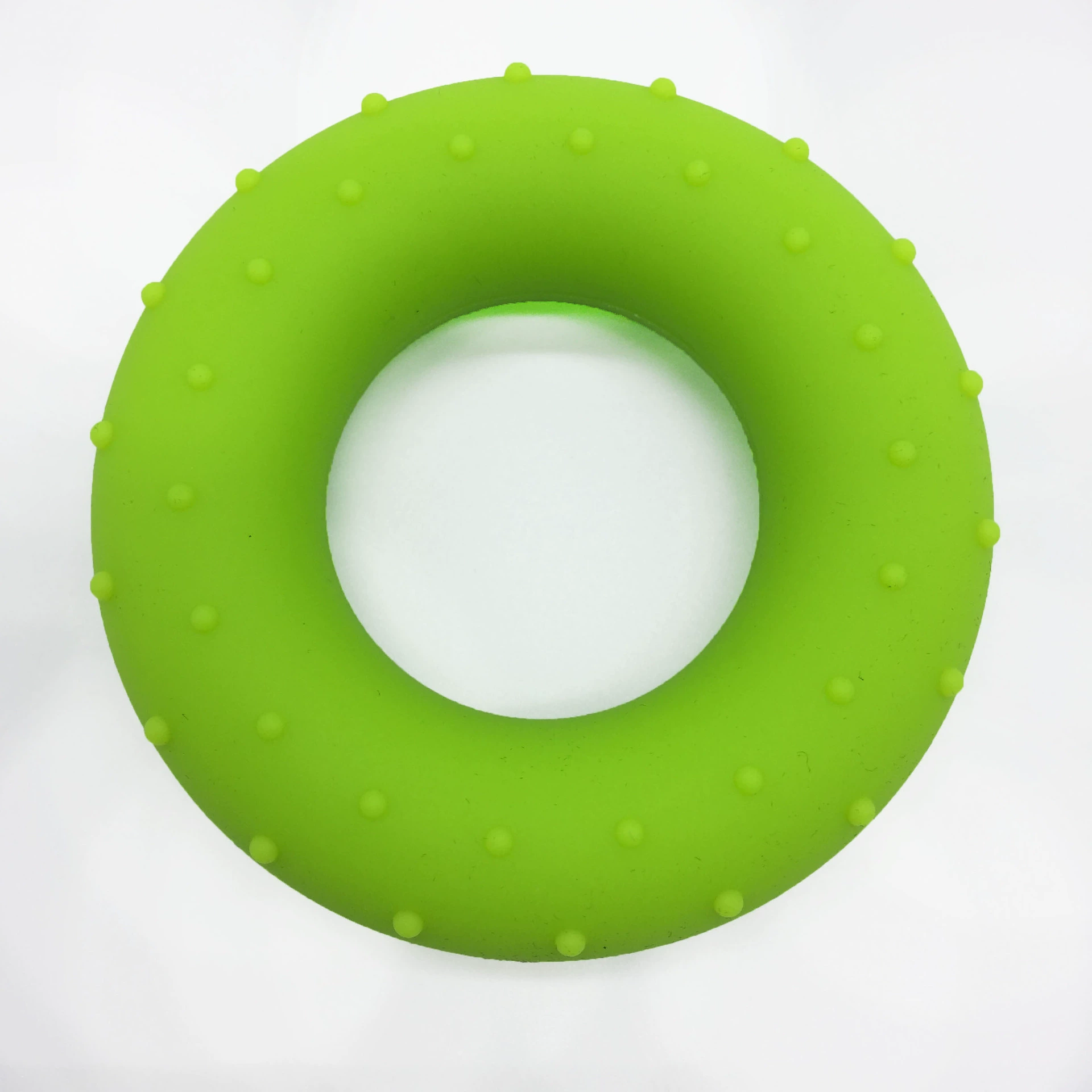Silicone grip force O -shaped grip power ring decompression massage ring circular grip circle divided finger grip power
