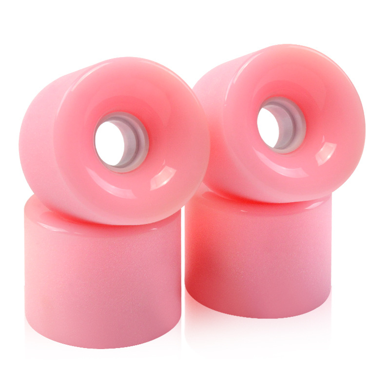 Intermediate long board dance board wheel 70*51 long board frosted fog wheel three color optional MS2605