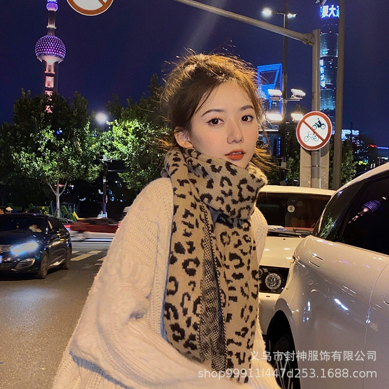 Double-sided scarf for beloved, South Korean goods, warm cloak, 2020
