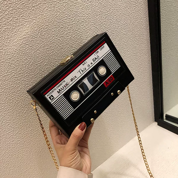 Fashion shaping box small square bag spring and summer new women's bag trendy printed women's shoulder bag all-match messenger bag