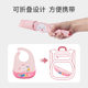 Children's Dining Bib Baby's Slipper Waterproof Bib Wash-Free Silicone Rice Bucket Baby's Soft Slipper