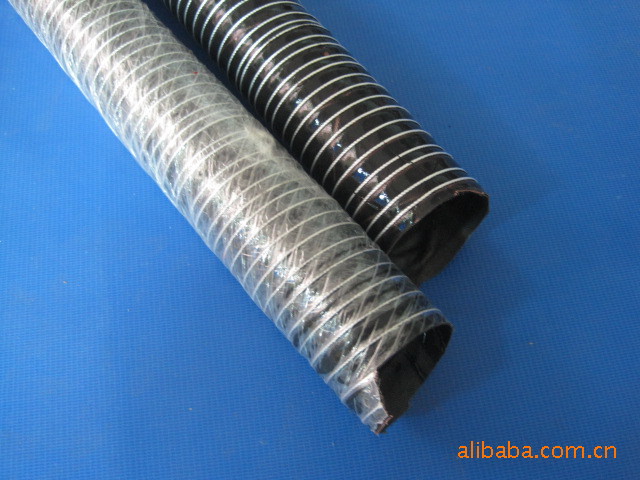 黑色硅橡胶管 矽胶管 耐高温管 抗酸碱性气体风管 2寸内径50mm