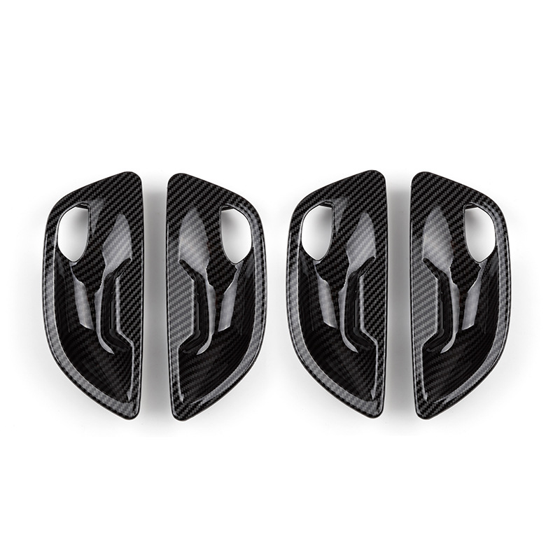 Cover Carbon Fiber, BMW Armrest, handle, handle - carbon-fiber-four-piece-set