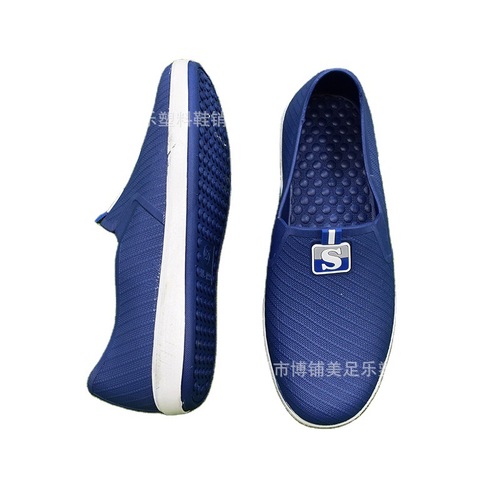 厨房水鞋男夏季低帮时尚休闲短筒雨鞋防滑工作雨靴男洗车防水胶鞋