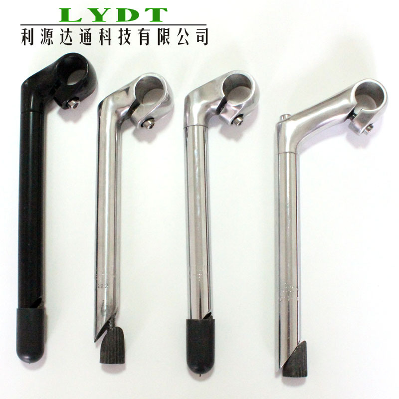 Dead Flying Bicycle Casing Retro Teeth Goose Head Handle Vertical 22.2 Pipe Diameter Princess Car Handle Vertical Lady Car Vertical Pipe