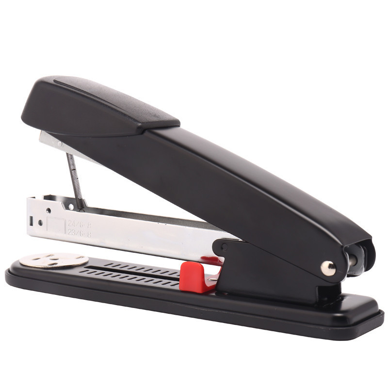 Kedeyou 5881 grapadora de metal de 50 páginas de espesor capa encuadernación pesada máquina de gran profundidad de alimentación de papel grapadora