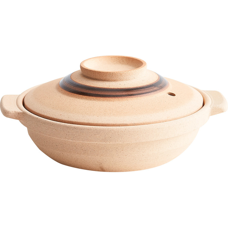 Olla de barro para uso doméstico, apta para estufas de gas, olla especial para hacer sopa, olla de barro, olla pequeña para cocinar arroz, olla de barro LOGO. image 6
