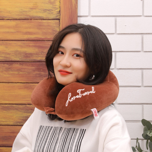 Wholesale student nap pillow U-shaped pillow outdoor car neck pillow nap pillow home travel neck pillow