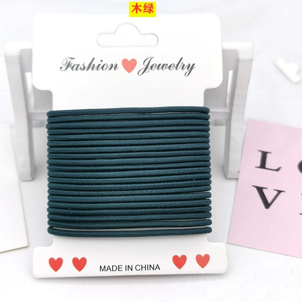 0.25 nylon card 20 wood green