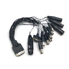 DB25��D��ͨ��XLR���z�^���l����푶�ý�w��̨�����·�����侀