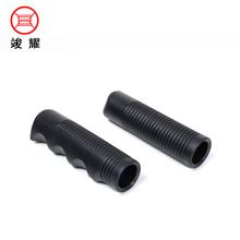 供应轮椅塑料配件把手管套PVC手握把手柄把手套轮椅20管胶套