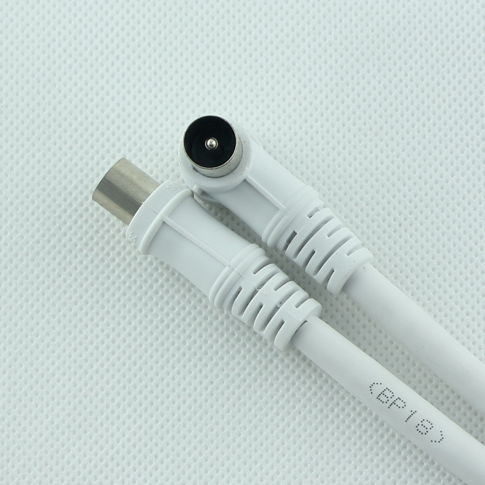 美鱼儿电视线闭路数字有线信号线射频线用户电视天线1.5米TV