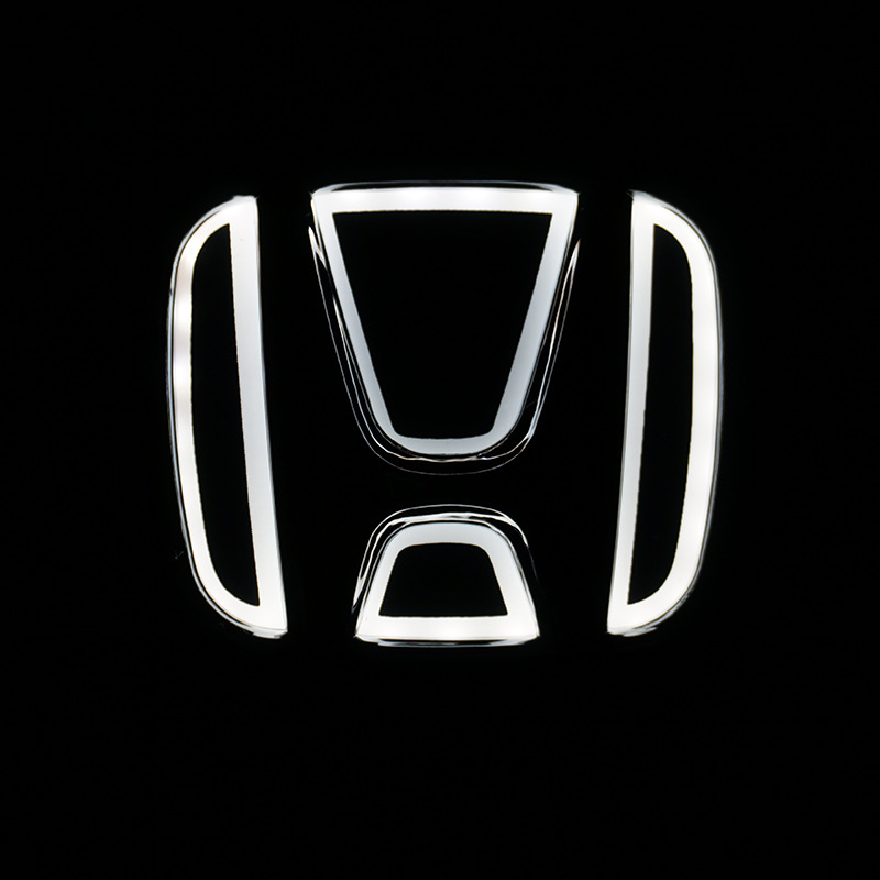 Adecuado para Honda Fit CRV Odyssey Acuerdo Cívico luz trasera LED luz fría luz luminosa coche logo luz transfronteriza