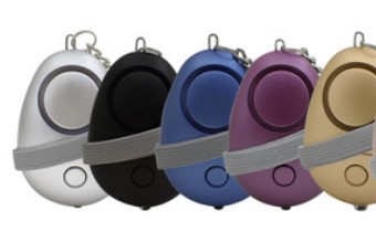 Alarma Personal de Bolsillo para Mochila, Luz LED, 130 dB, para Mujeres