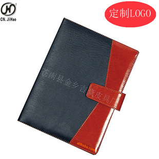 Professional production of PU leather loose-leaf universal manual universal notebook efficiency manual printable LOGO