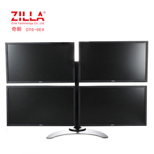 奇朗ZILLA桌台式多屏/四屏电脑液晶显示器支架DT6-9E4