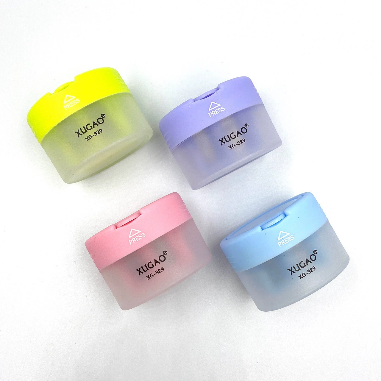 Креативная Геометрическая простая точилка для карандашей студенческие канцелярские принадлежности для обучения искусству точилка для карандашей может быть напечатана с логотипом оптом