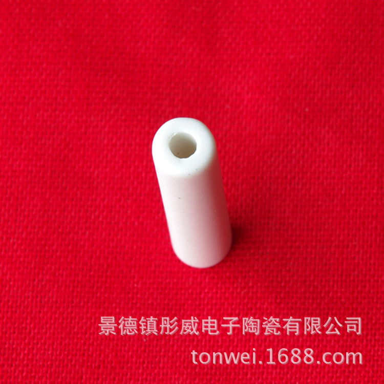 厂家供应氧化铝陶瓷管  陶瓷管  陶瓷保险丝管6*25