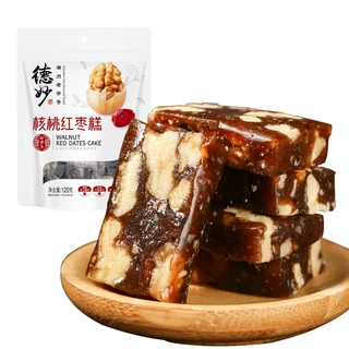 德妙核桃枣泥糕手工红枣泥糕点手工儿童老人孕妇零食特产120g/袋