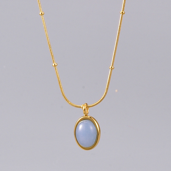 Blue sapphire necklace