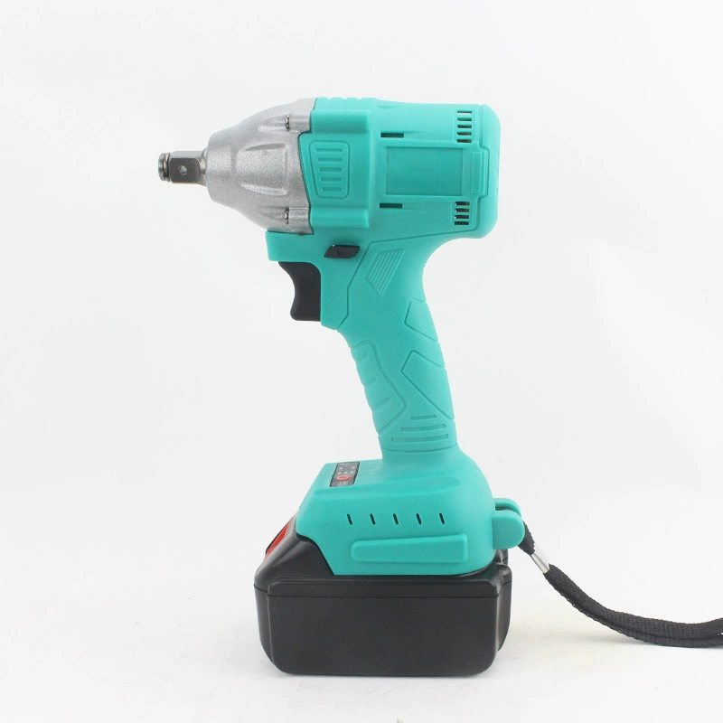 Бесщеточный Электрический гаечный ключ перезаряжаемый Воздушный пистолет ударный гайковерт с большим крутящим моментом стойка Деревообработка оптом литиевая батарея прямые продажи с фабрики