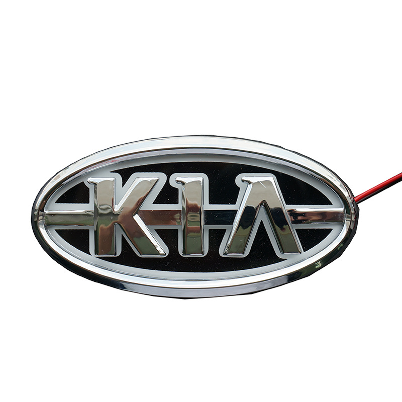 Aplicable a Kia K5 celatu Soranto Seoul Fredi 5D luz del logotipo del coche luz de la cola luz modificada luz LED