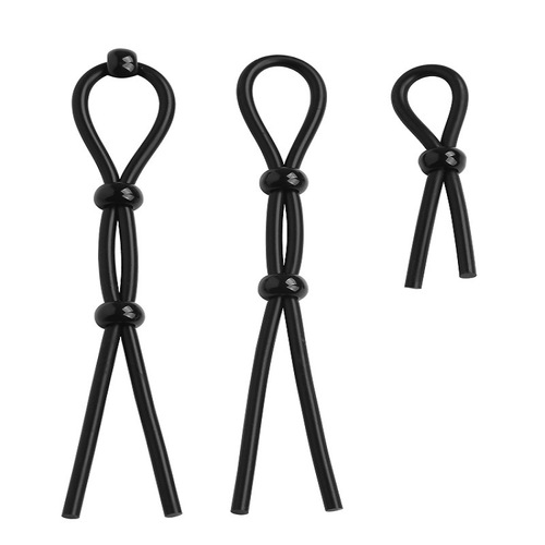 Silicone locking rope, eye ring, penis ring, men's long-lasting exercise, couple's fun, adult sex toys, tight