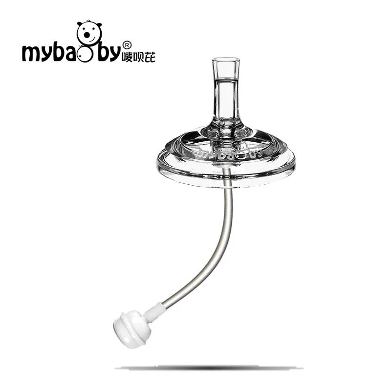 Wide-neck Bottle Nipple (mybaby) — Y & Large Round Holes, Compatible with Philips Avent