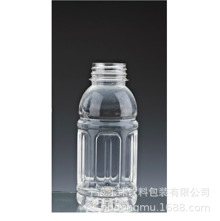PET瓶塑料饮料瓶耐高温热灌装瓶酱料瓶 38口径300ml 480只/箱配盖