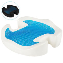 跨境 凝胶坐垫 记忆绵慢回弹座椅垫办公舒适椅子垫亚马逊