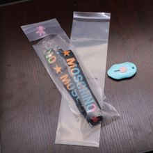 磨砂软透明低压聚乙烯薄膜袋加撕裂线不干胶封口撕开口PE可回收袋