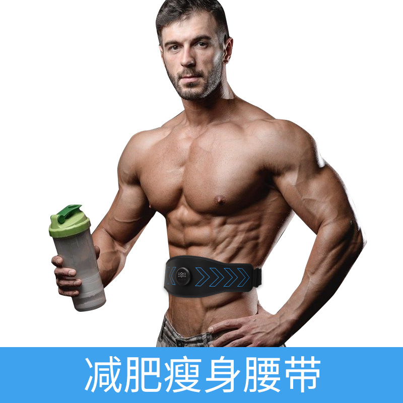 Ventas de fábrica nuevo cinturón de vientre inteligente cinturón de vientre perezoso para hombres y mujeres instrumento de entrenamiento muscular abdominal EMS cintura reducción de grasa