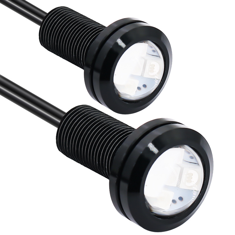 Suministro transfronterizo coche águila ojo luz 3030 tornillo contraataque Luz de marcha atrás impermeable amplia presión resaltar anti-colisión luz LED