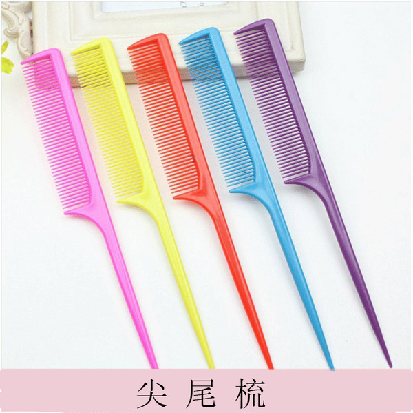 Beautiful hair combing combed long -tail warut makeup partitioning…