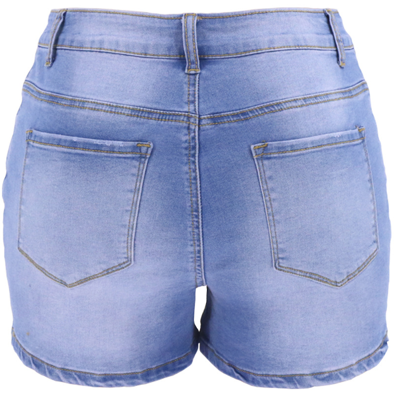 Jeans de mujer de moda urbana, estilo europeo y americano, lavados, desgastados y rotos, novedad de verano 2026, en stock.