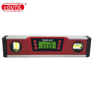 Digital level LCD display aluminum alloy magnetic digital digital angle ruler DL136 manufacturers