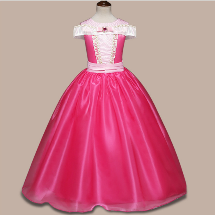 Comercio exterior nueva Europa y América niñas cos rendimiento ropa belleza y bestia Bell princesa vestido Cosplay