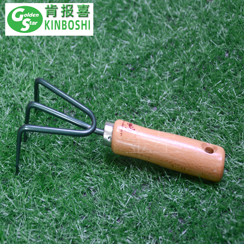 日本原装进口金星除草耙   小型盆栽工具  户外除草工具