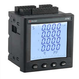 安科瑞APM801精度0.2S网络电力仪表电能质量监测仪表测温功能