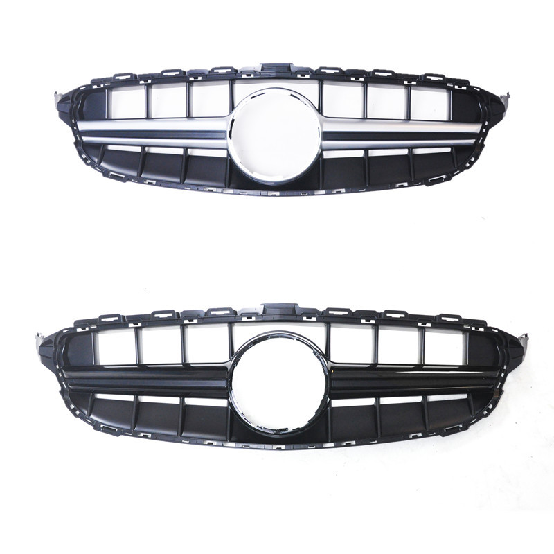 China net is suitable for Mercedes-Benz's new C- Class W205 sports C63S modified AMG China net E63 small horizontal AMGS