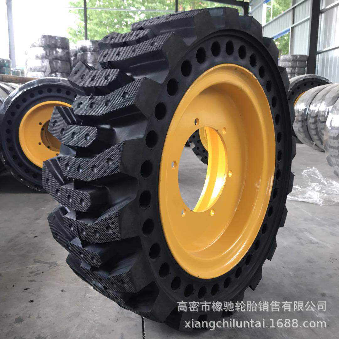 全实心铲车胎20.5/70-16 16/70-20/24 17.5/23.5-25装载机实心胎