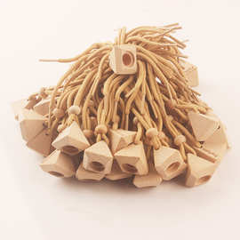 厂家三角方头香水瓶木盖 木瓶塞 榉木三角木瓶盖木盖现货可订logo