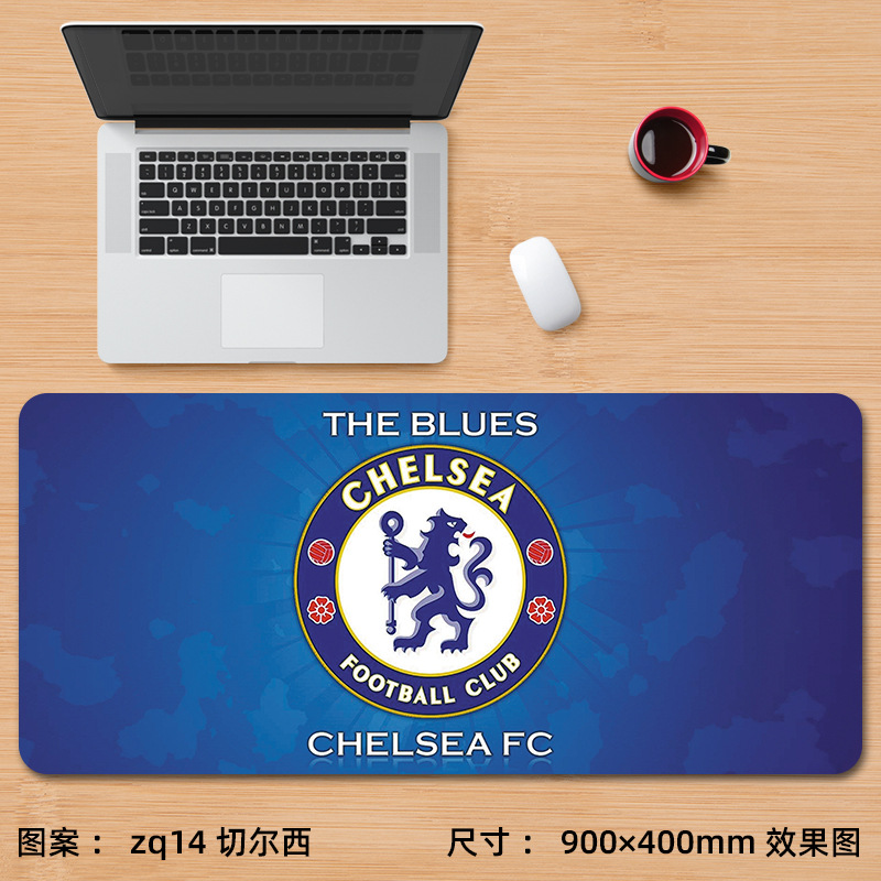 Alfombrilla de ratón nueva de Cristiano Ronaldo, extra grande, de fútbol, Messi, Bayern, La Liga, para juegos, e-sports, con reposamuñecas, para escritorio de computadora