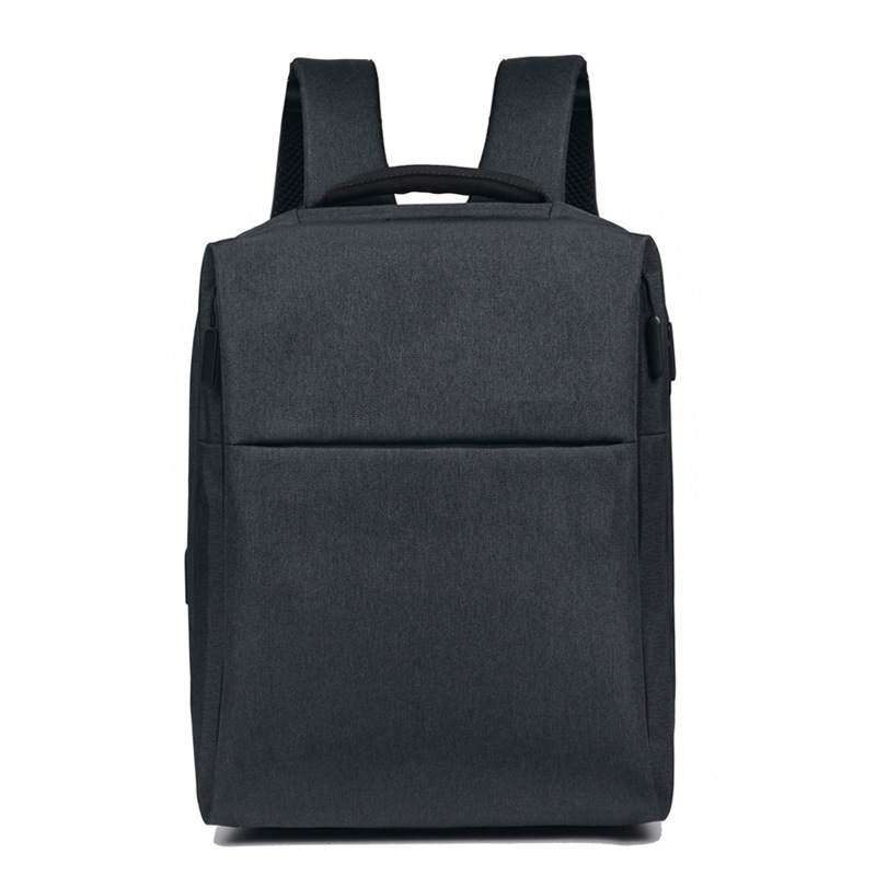 Venta al por mayor 2020 nueva mochila de computadora de tela Oxford carga USB mochila de computadora de negocios se puede imprimir LOGO