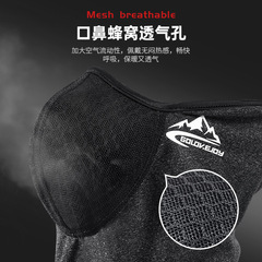 Reggie Cycling Mask Winter Sports Outdoor Windproof Waterproof Positive Ion Fleece Thick Warm Neck Gaiter Ski Mask