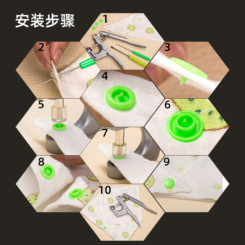En Existencia, Alicates de Presión Manual para Botones a Presión T5/T8, Alicates de Resina Plástica Coloridos, Herramienta de Instalación Manual para Bricolaje