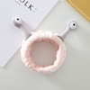 Brand cute funny headband for face washing, snails, South Korea, internet celebrity, simple and elegant design